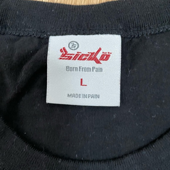 Sicko Born from pain BFP t-shirt - Picture 3 of 4
